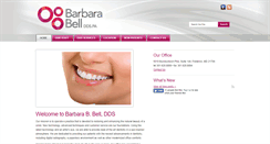 Desktop Screenshot of barbarabelldds.com