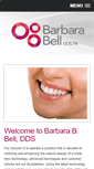 Mobile Screenshot of barbarabelldds.com